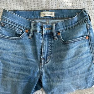 Madewell high rise skinny jeans
